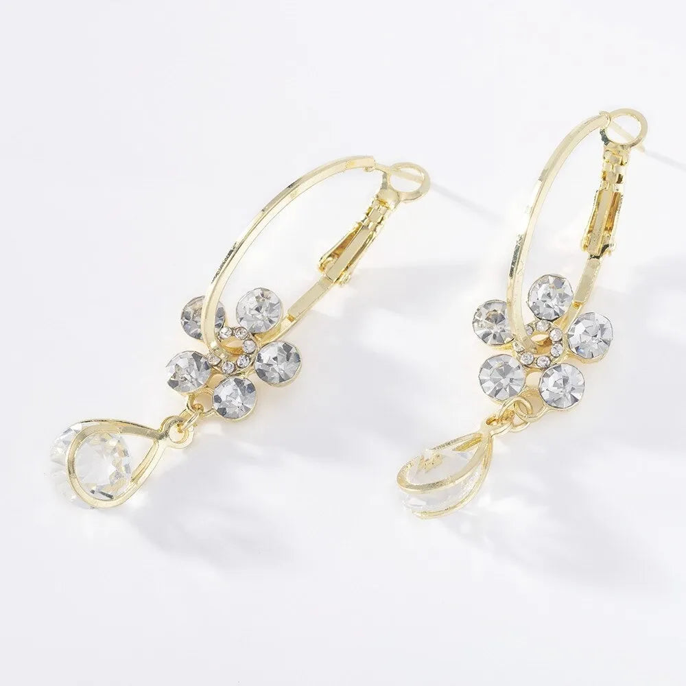 Brincos Flor de Ametista ✨ Elegância Natural