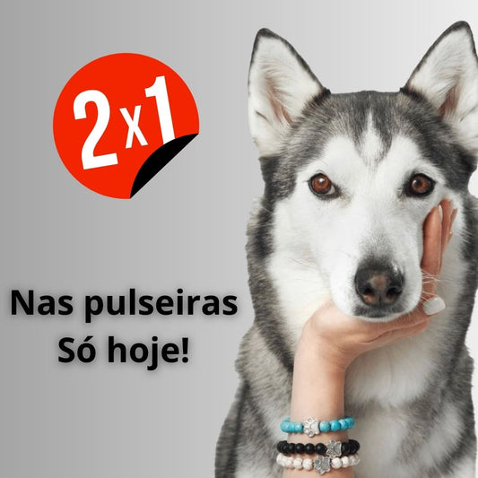 Pulseira Solidária “Adoro os Cães” 🐾