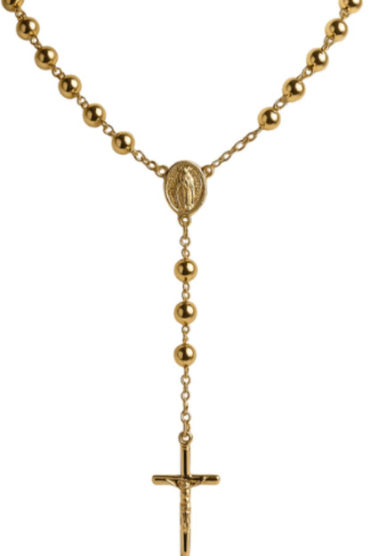 Terço folheado a ouro 18K – (OFERTA 2x1)